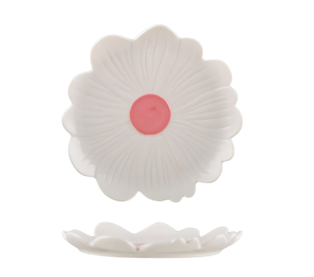 Small Ceramic Flower Plate