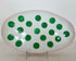 Noss & Co | Ceramic Pink and Green Spot Ceramic Platter Online